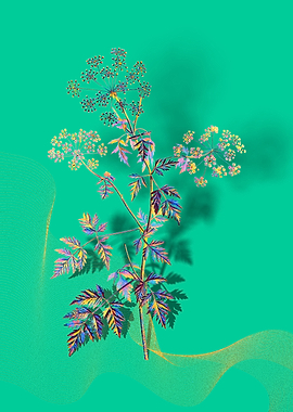 Prismatic Hemlock Flowers