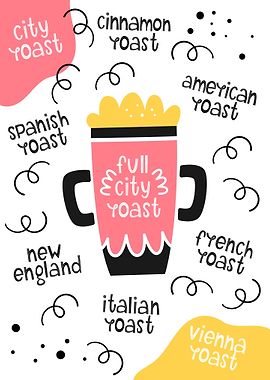 Types of coffee roasting