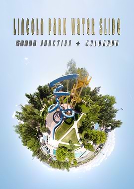 Water Slide Tiny Planet