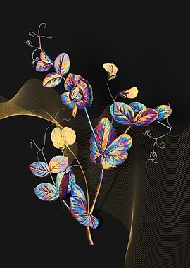 Prismatic Pea Flower