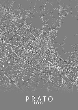 Prato Italy City Map