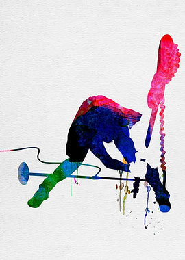 Joe Strummer Watercolor