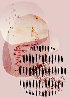 Blush Scandi Abstract
