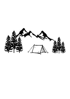 Camping minimalistic