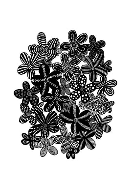 Zentangle Flowers