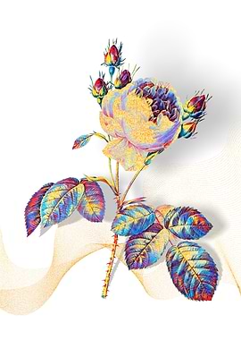 Prismatic Provence Rose