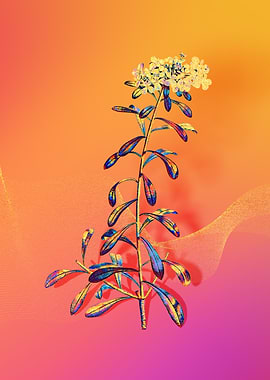 Prismatic White Flowers