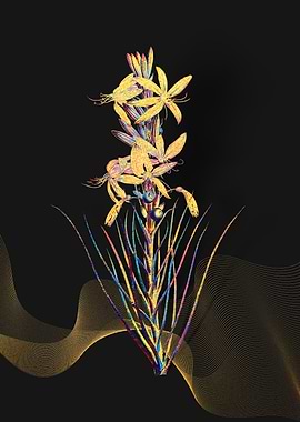 Prismatic Yellow Asphodel