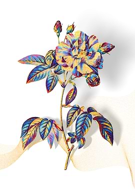 Prismatic Rosa Versicolor