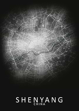 Shenyang China City Map