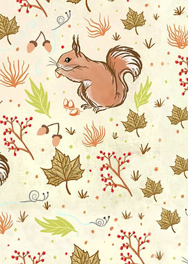 Autumn Squirrel