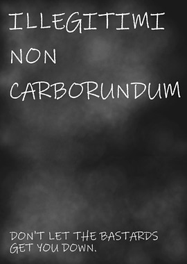 Dont Let Them Get You Down