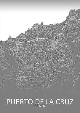 Puerto de la Cruz City Map