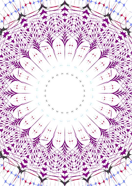 Vibrant Mandala art