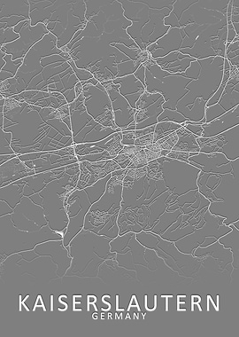 Kaiserslautern Germany Map