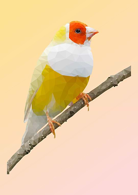 Little Bird on Twigs