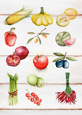 Fruit and vegetables