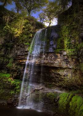 Henrhyd Falls at Coelbren