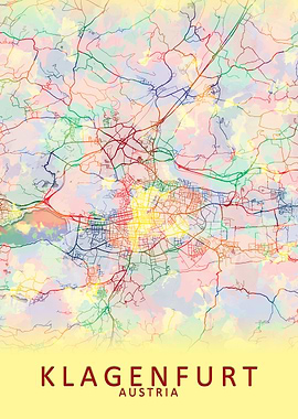 Klagenfurt Austria Map