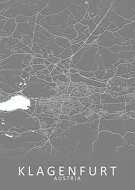 Klagenfurt Austria Map