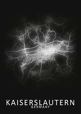 Kaiserslautern Germany Map