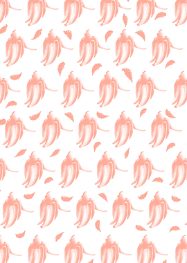 Pink Banana Pattern