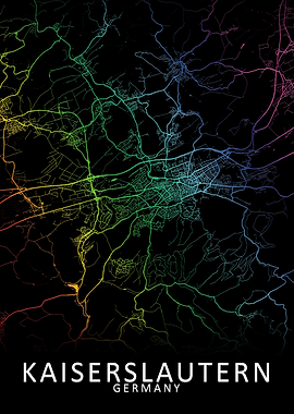 Kaiserslautern Germany Map