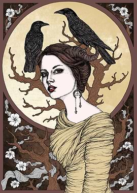 Girl With The Crows