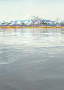 Fujiyama And The Lake