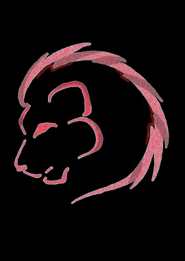 Lion Tattoo Illustration