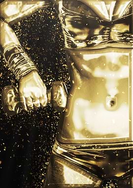 Gold Bodybuilding Torso