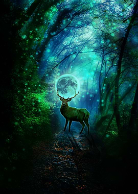 Deer in the forest