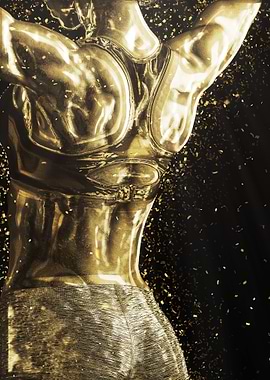 Gold Bodybuilding Back