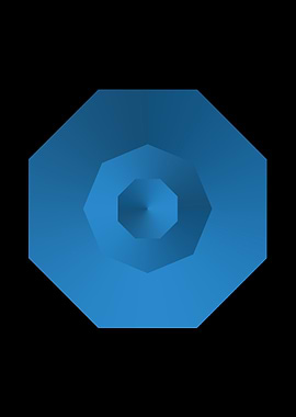 Blue Octagon