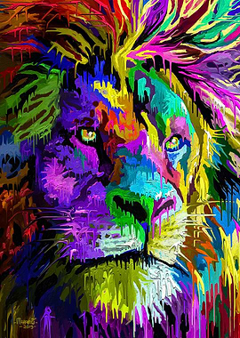Dripping Lion