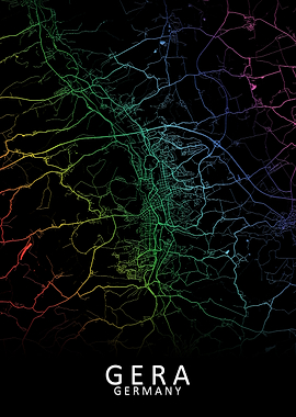 Gera Germany City Map