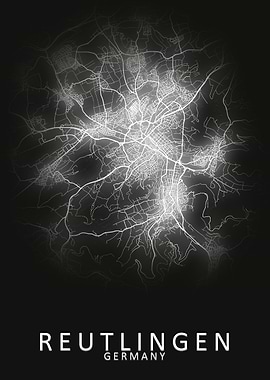 Reutlingen Germany Map
