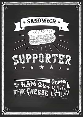 Fast Food Lover Sandwich