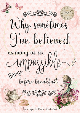 Alice in Wonderland Quote