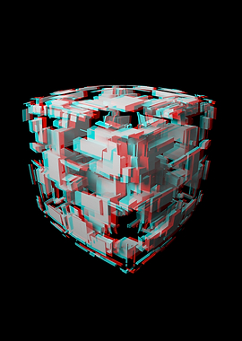Fractal Anaglyph 17