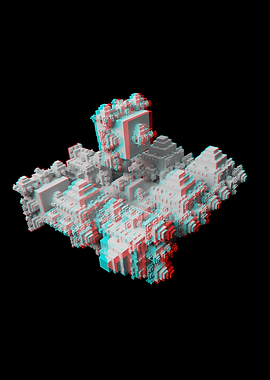 Fractal Anaglyph 23