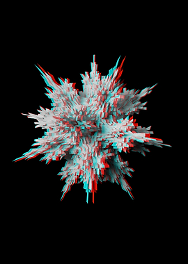 Fractal Anaglyph 18