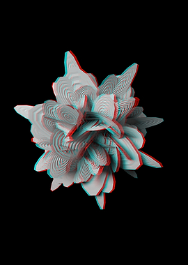 Fractal Anaglyph 22