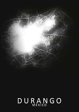 Durango Mexico City Map