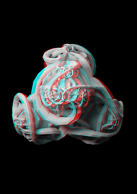 Fractal Anaglyph 03