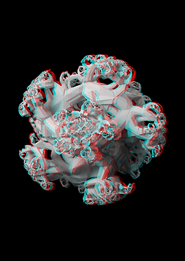 Fractal Anaglyph 29