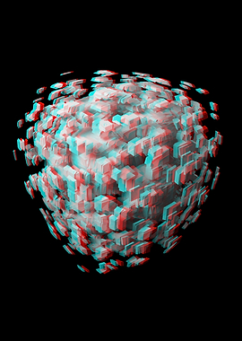 Fractal Anaglyph 13