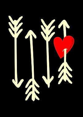 Arrows Loves Hearts