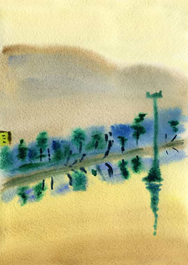 Lake In Mountain Park