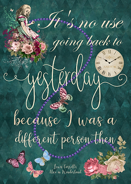 Alice In Wonderland Quote